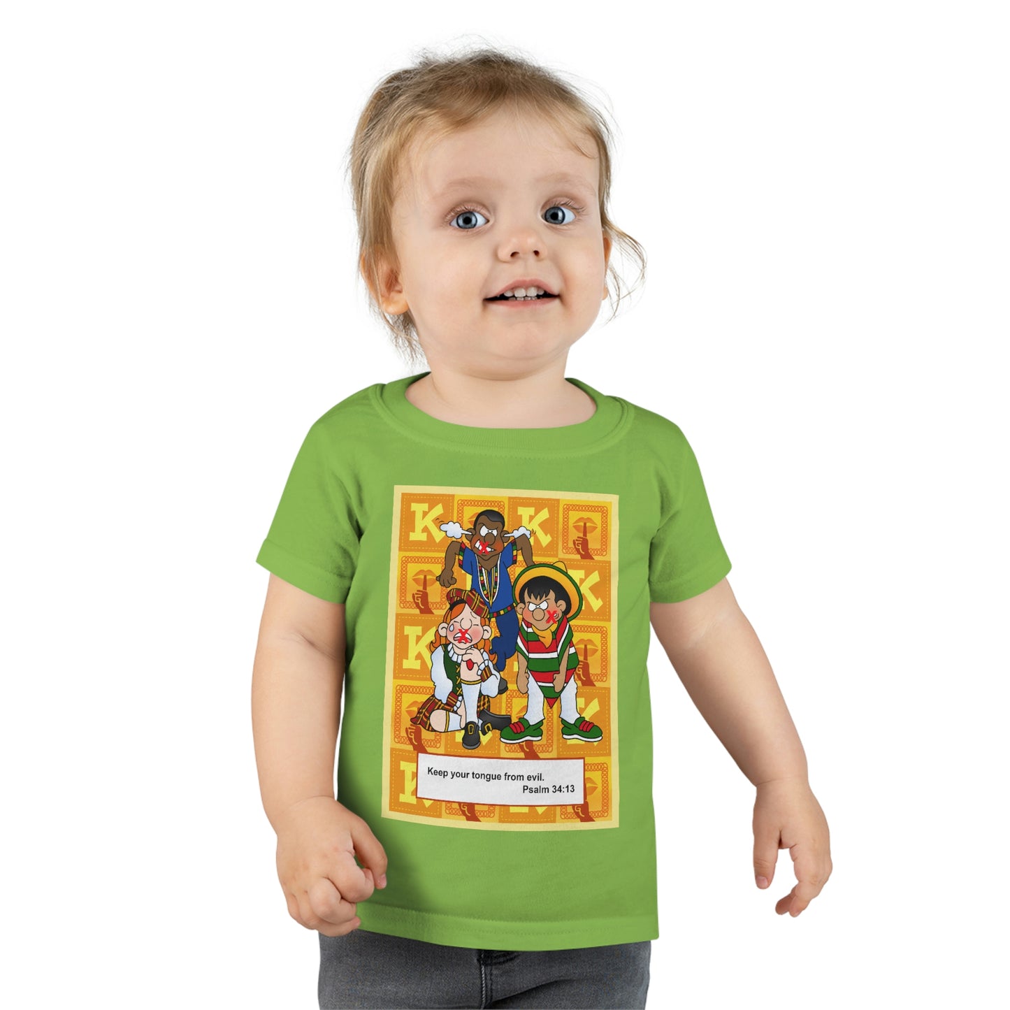 The Bible as Simple as ABC K Toddler T-shirt