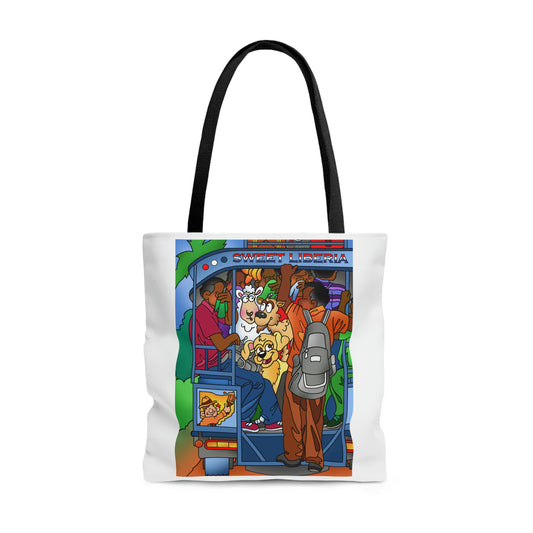 Once Upon West Africa! AOP Tote Bag