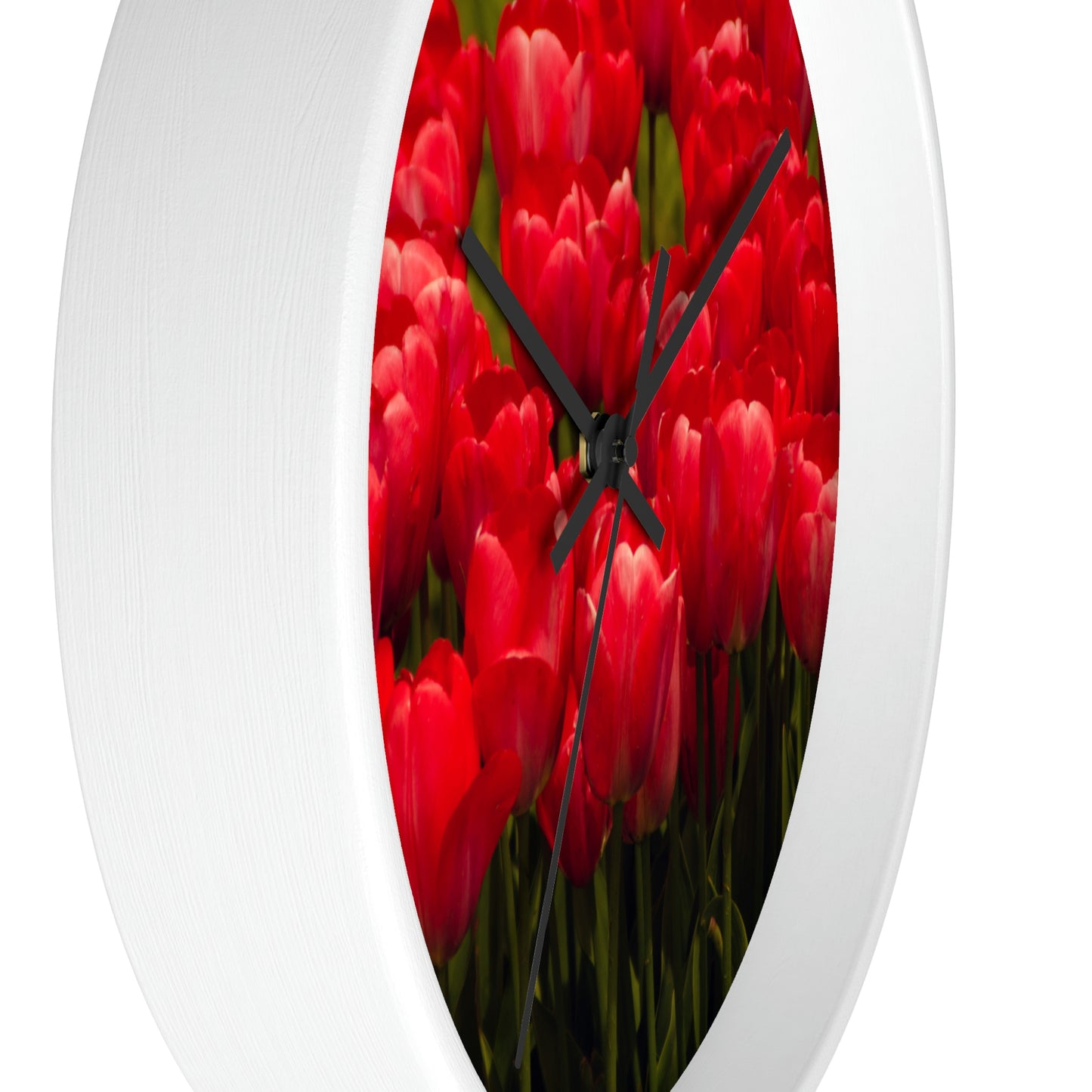 Flowers 21 Wall Clock