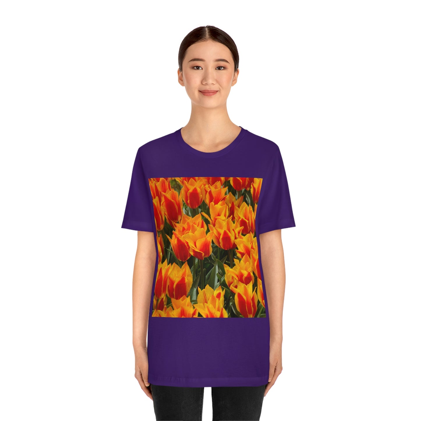 Flowers 18 Unisex Jersey Short Sleeve Tee