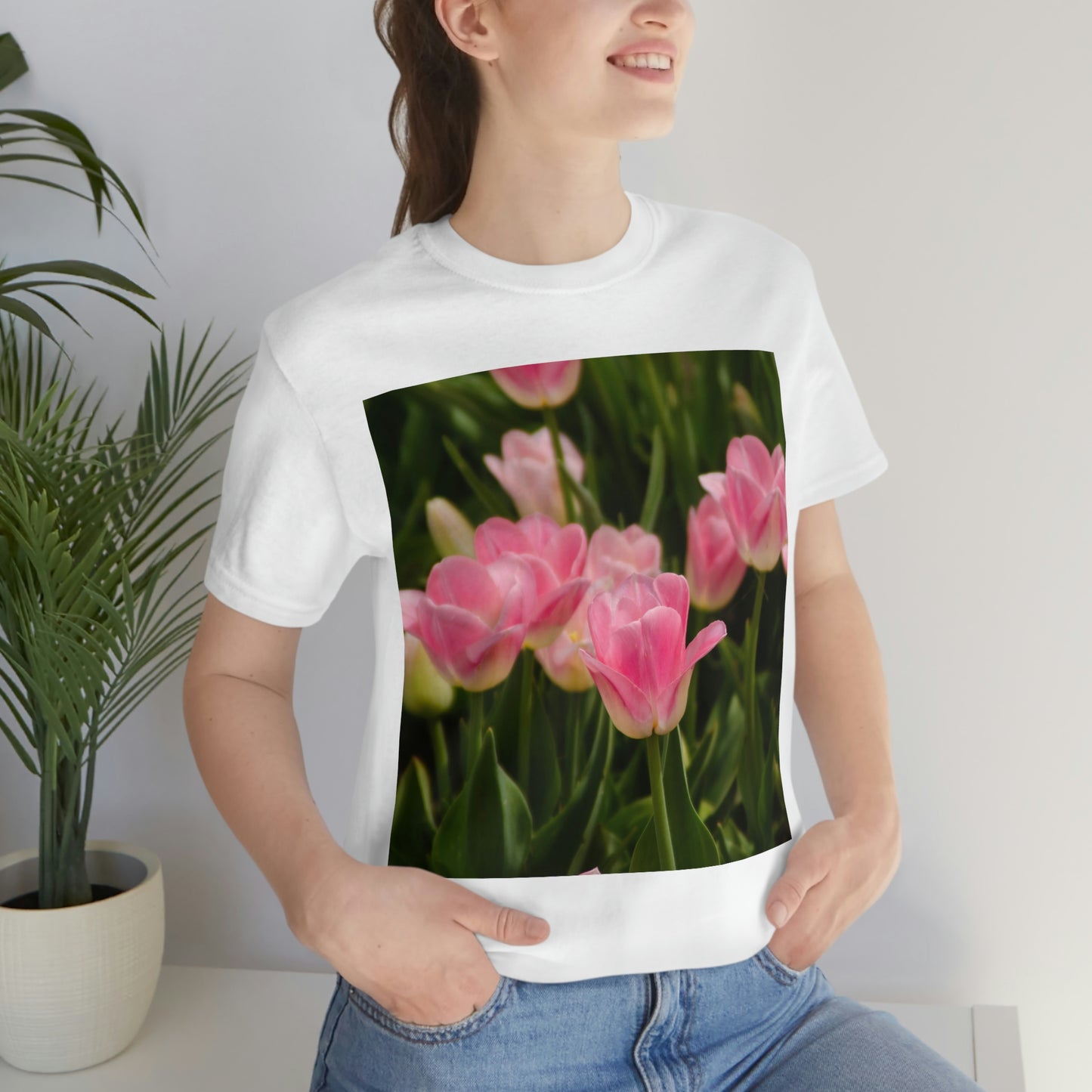 Flowers 17 Unisex Jersey Short Sleeve Tee