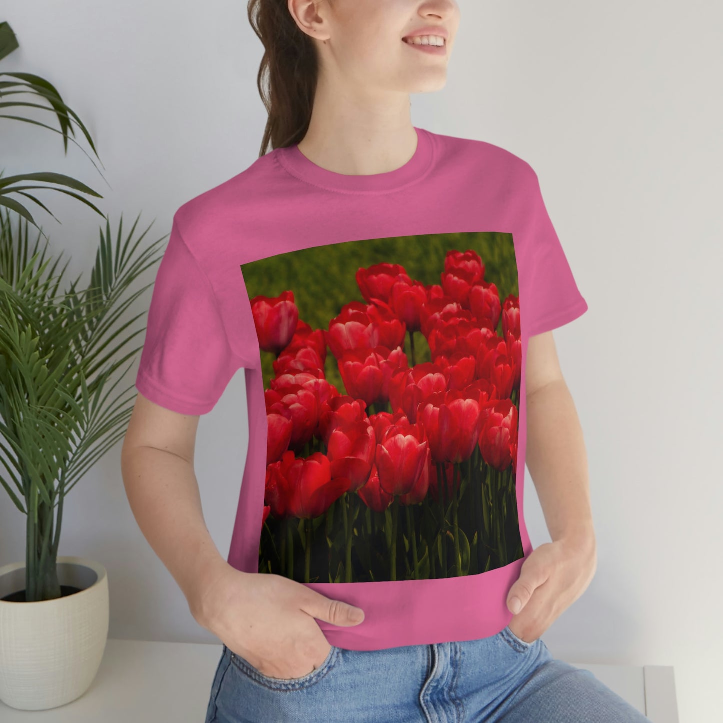 Flowers 22 Unisex Jersey Short Sleeve Tee