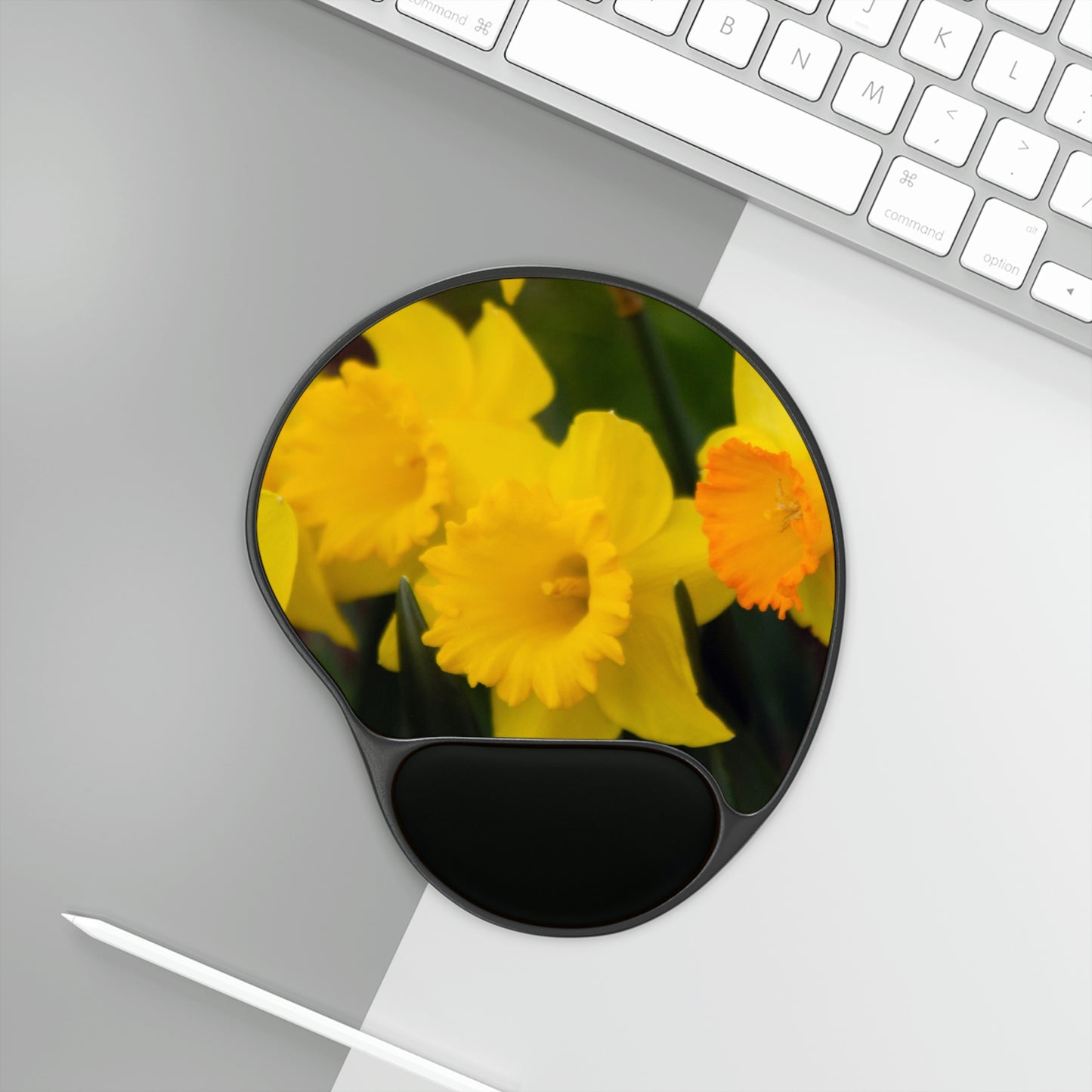 Flowers 10 Mouse Pad With Wrist Rest