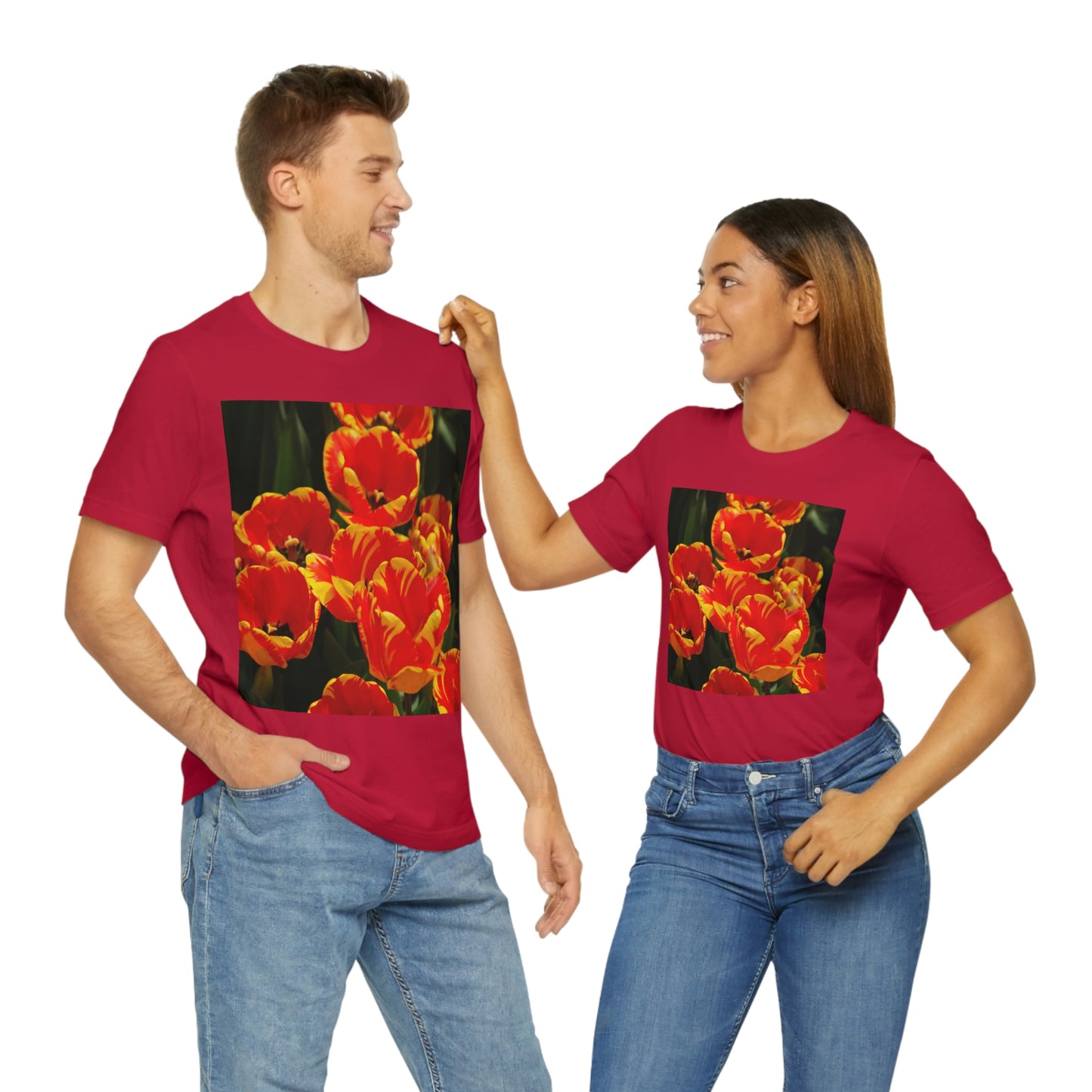 Flowers 19 Unisex Jersey Short Sleeve Tee