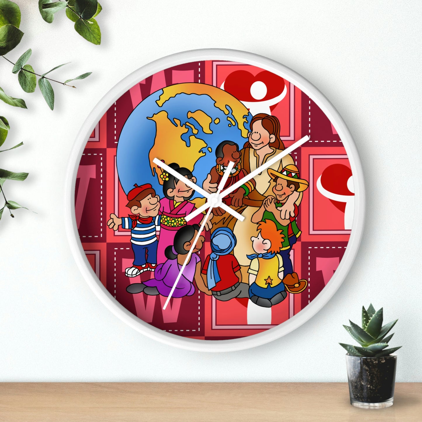 The Bible as Simple as ABC W Wall Clock