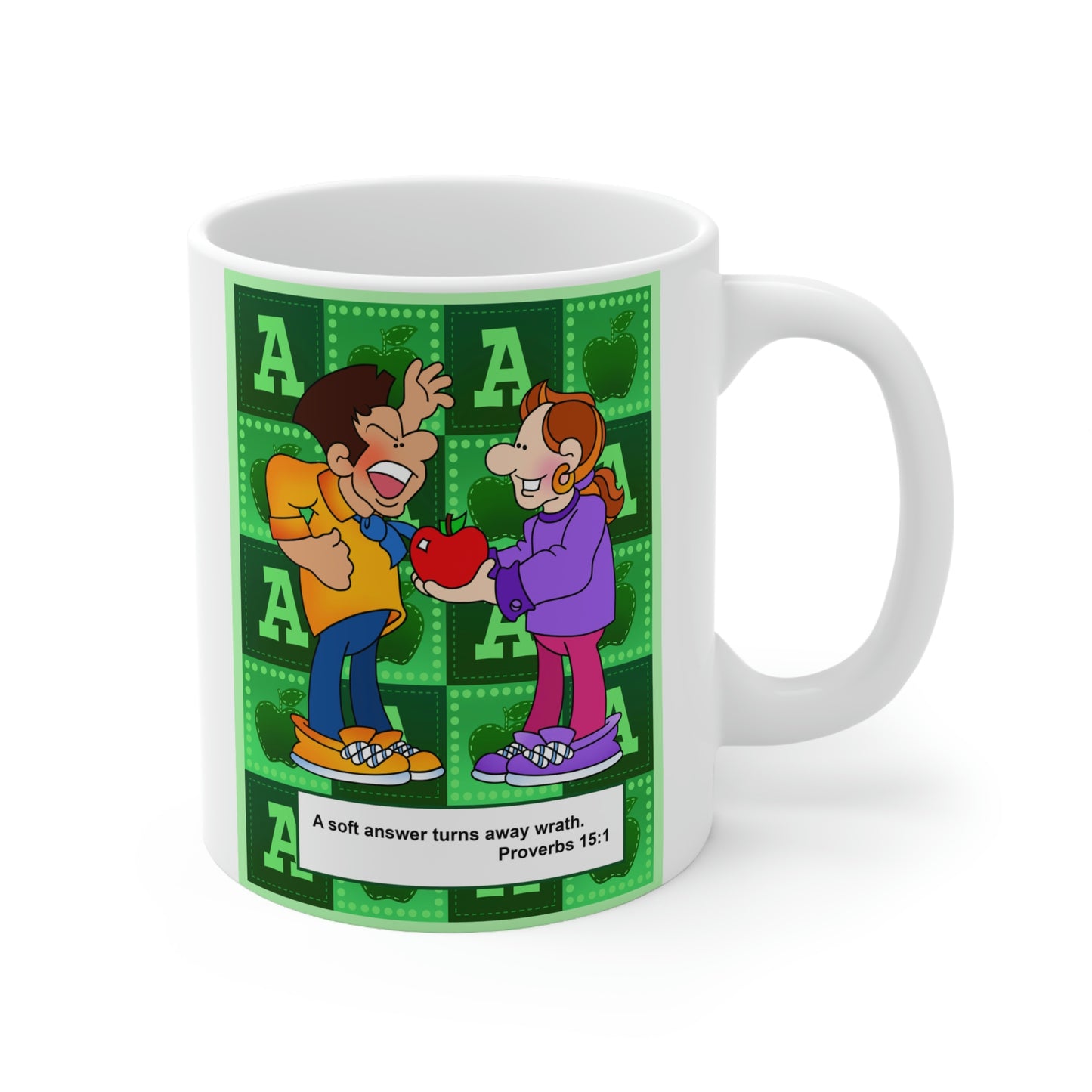 The Bible as Simple as ABC A Ceramic Mug 11oz