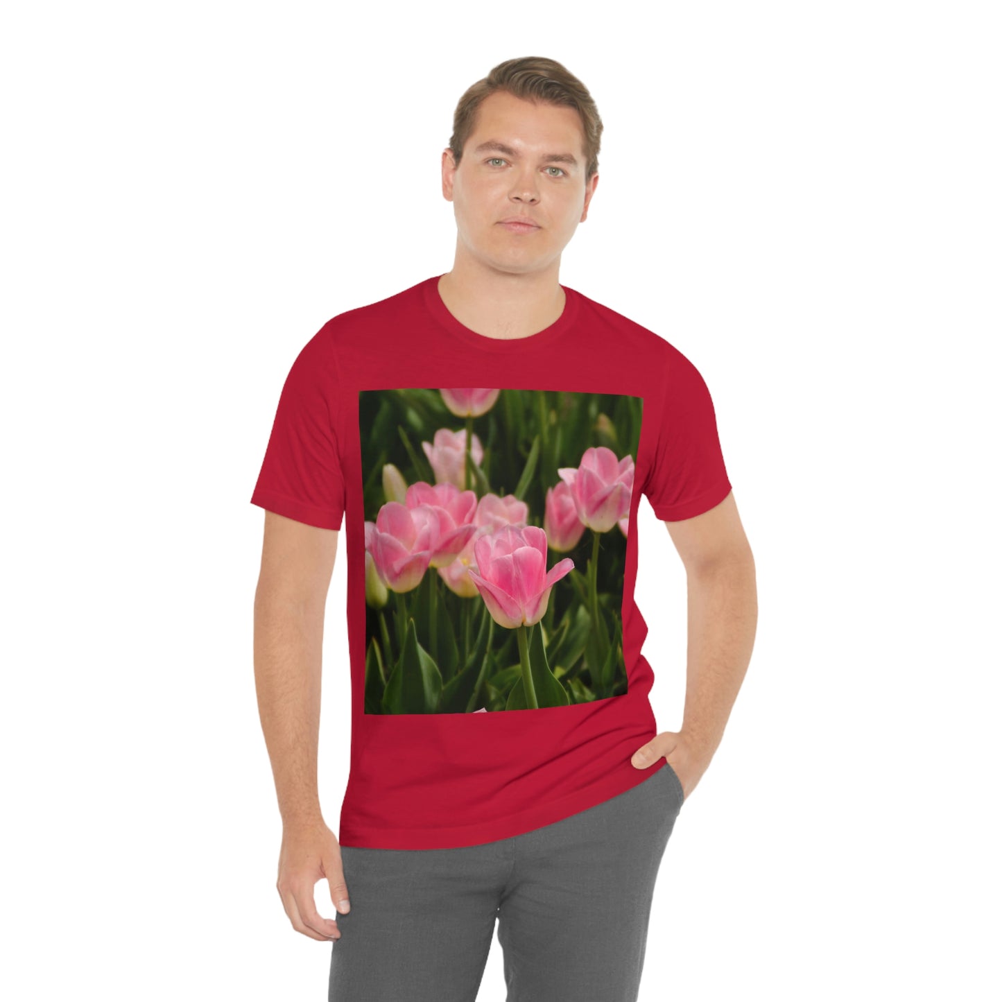 Flowers 17 Unisex Jersey Short Sleeve Tee