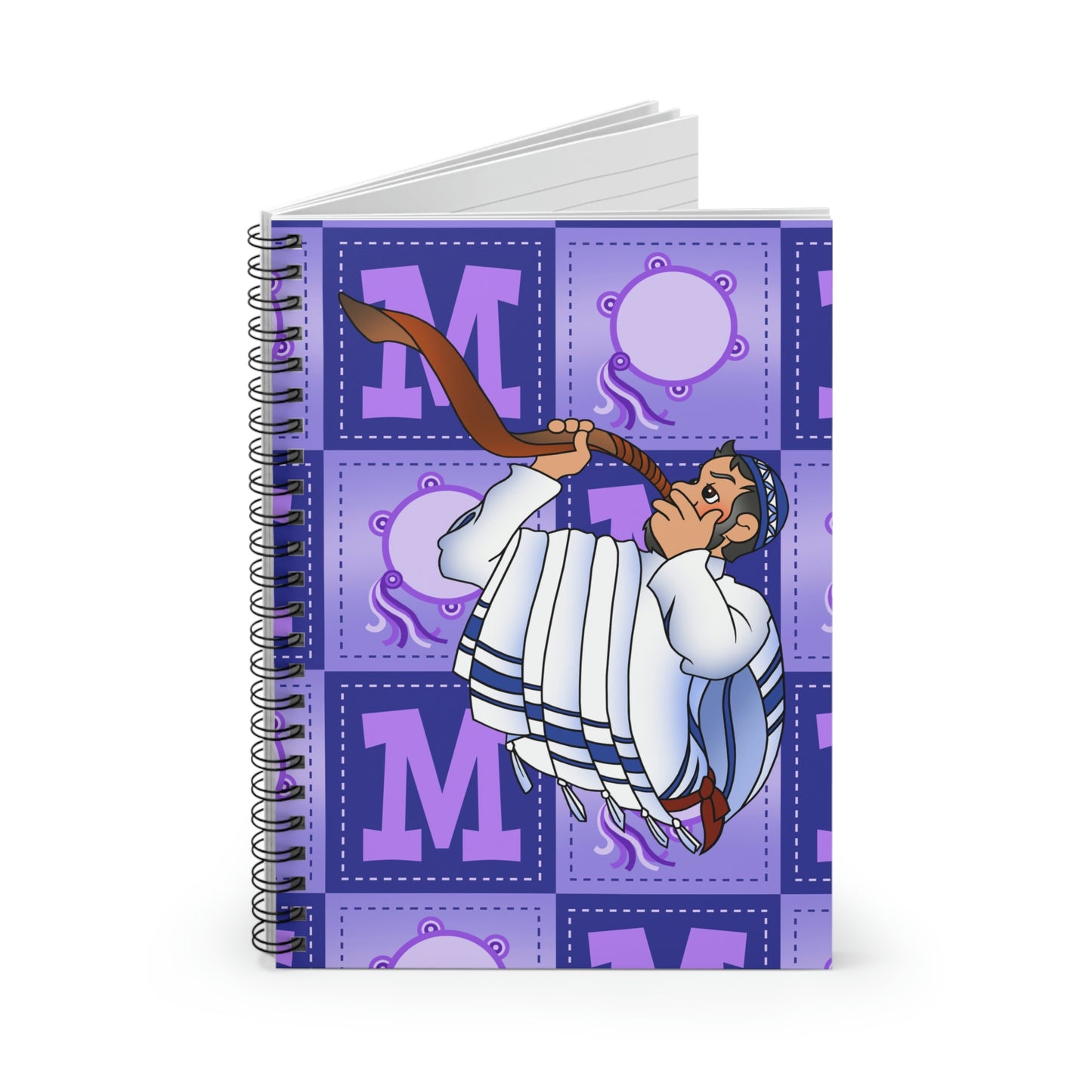 The Bible as Simple as ABC M Spiral Notebook - Ruled Line