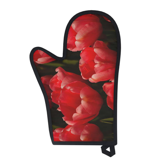Flowers 13 Oven Glove