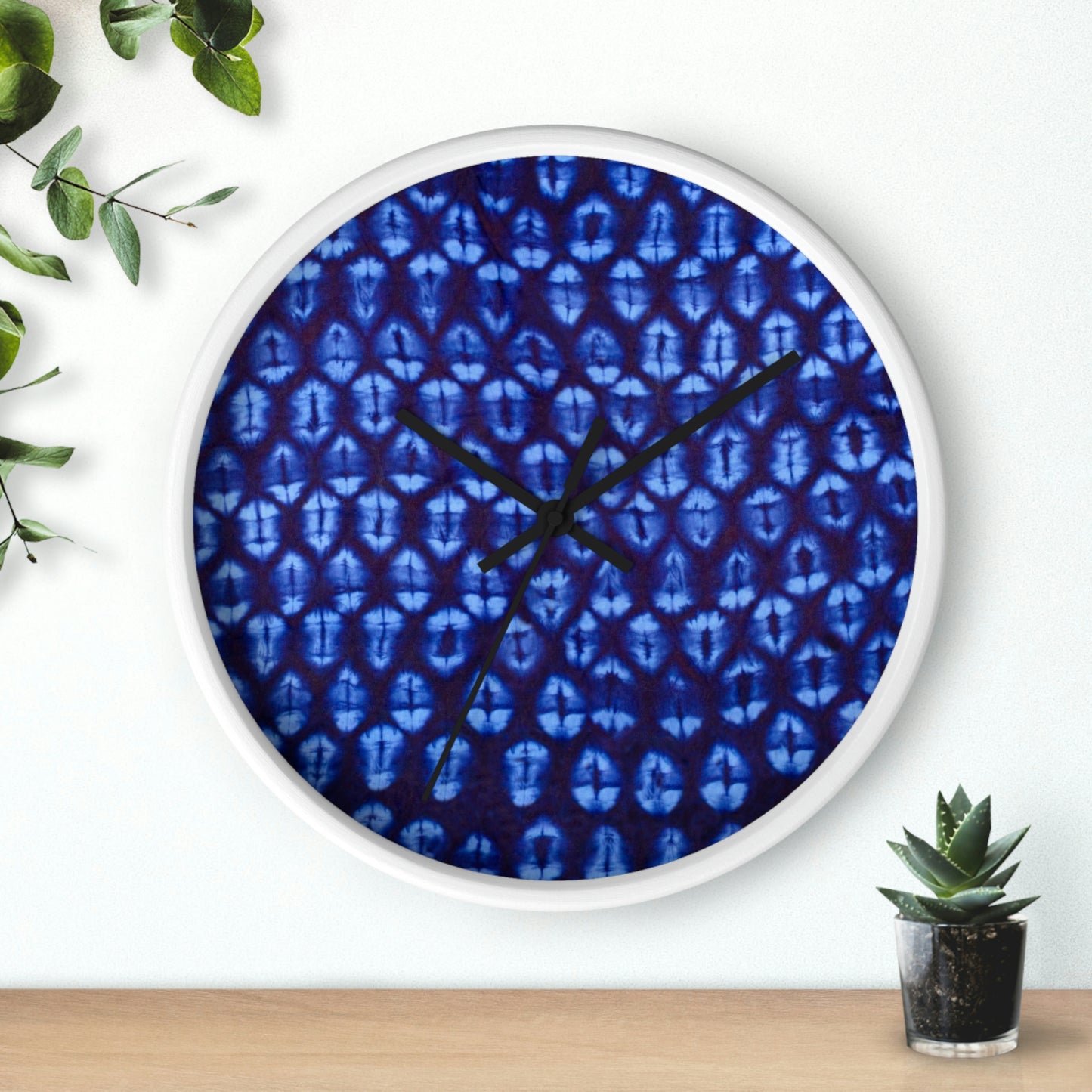 The Paramount Chief and One Wise Woman Fabric Wall Clock