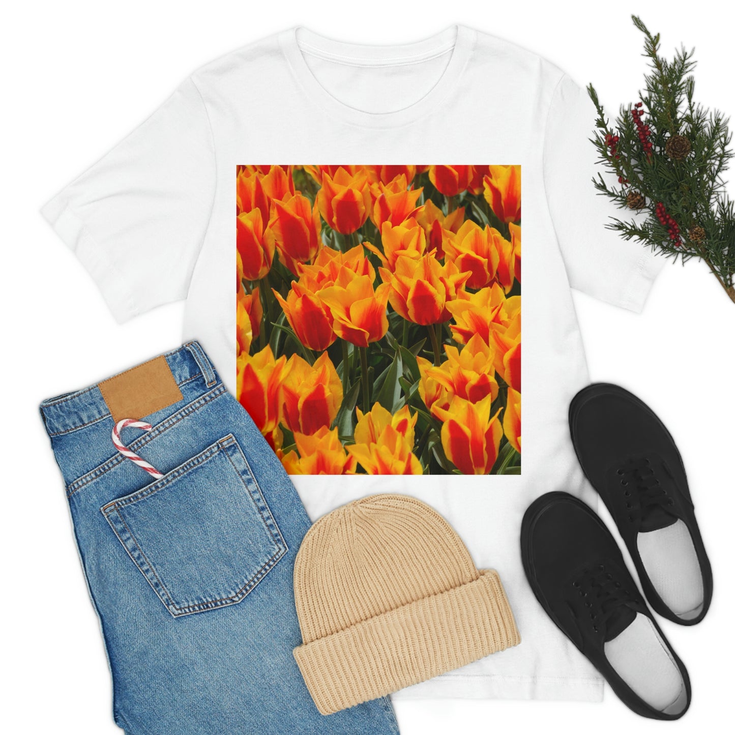 Flowers 18 Unisex Jersey Short Sleeve Tee