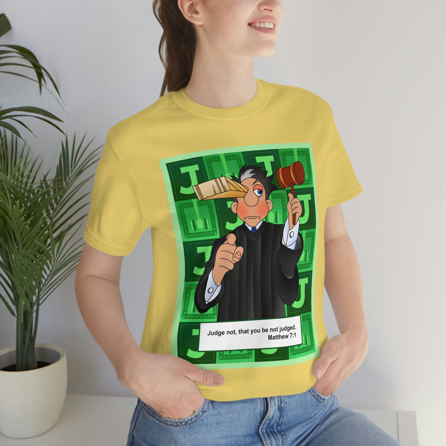 The Bible as Simple as ABC J Unisex Jersey Short Sleeve Tee