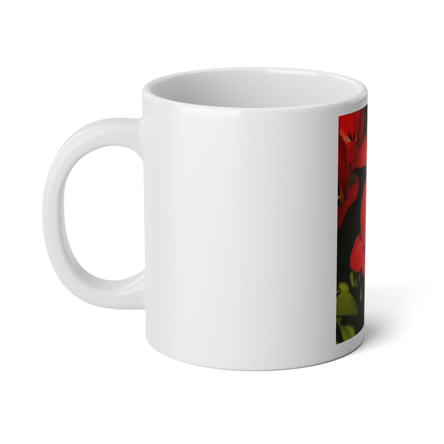 Flowers 05 Jumbo Mug, 20oz