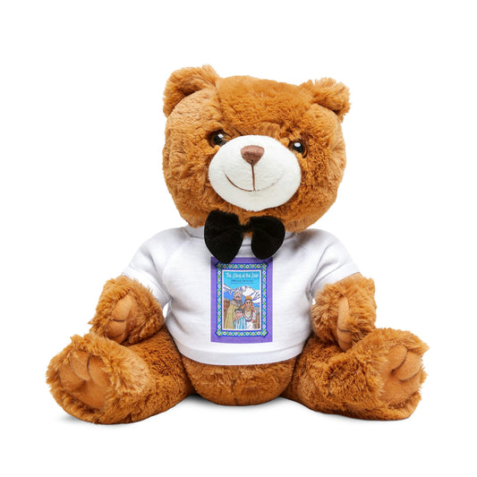 The Stone at the Door Teddy Bear with T-Shirt