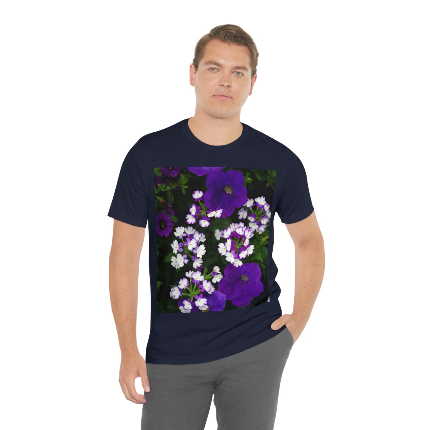 Flowers 04 Unisex Jersey Short Sleeve Tee