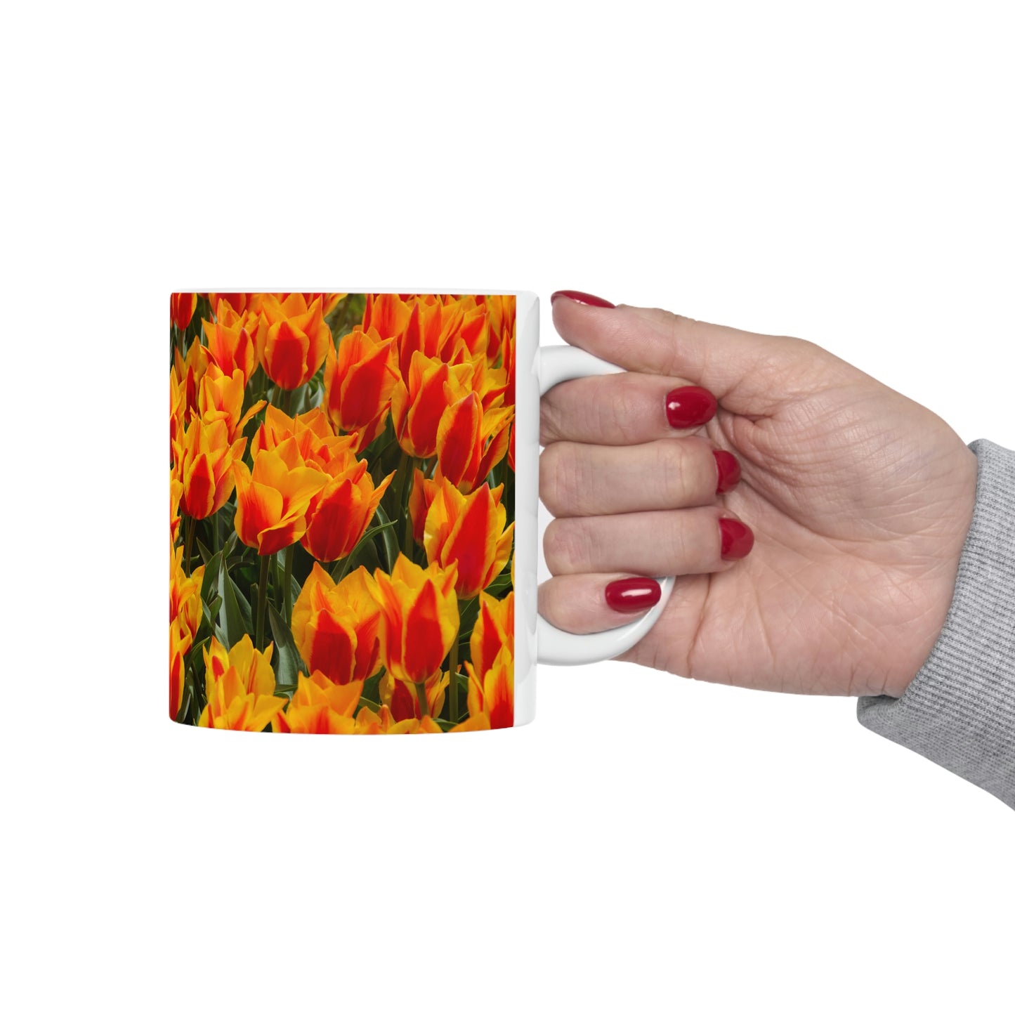 Flowers 18 Ceramic Mug 11oz