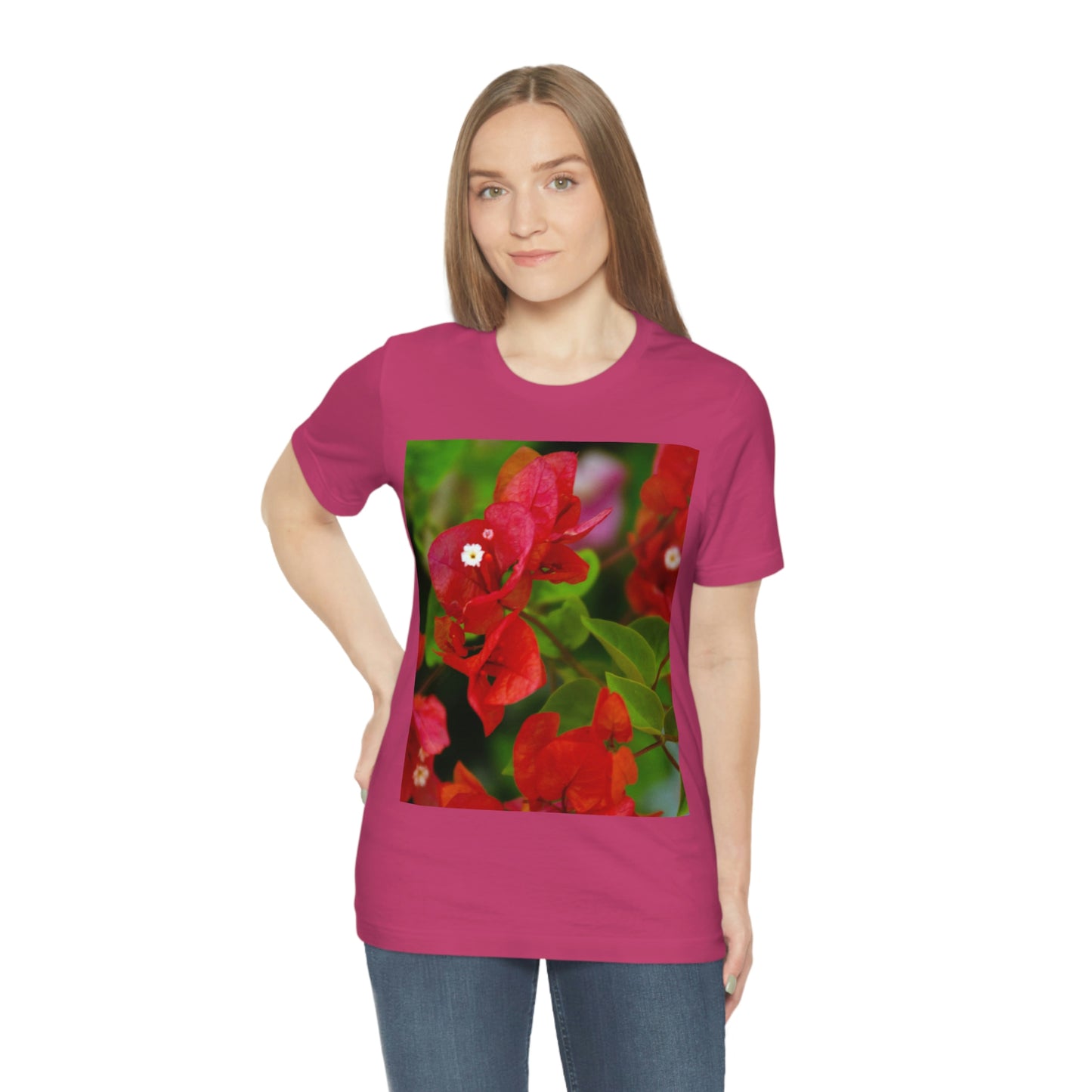 Flowers 28 Unisex Jersey Short Sleeve Tee