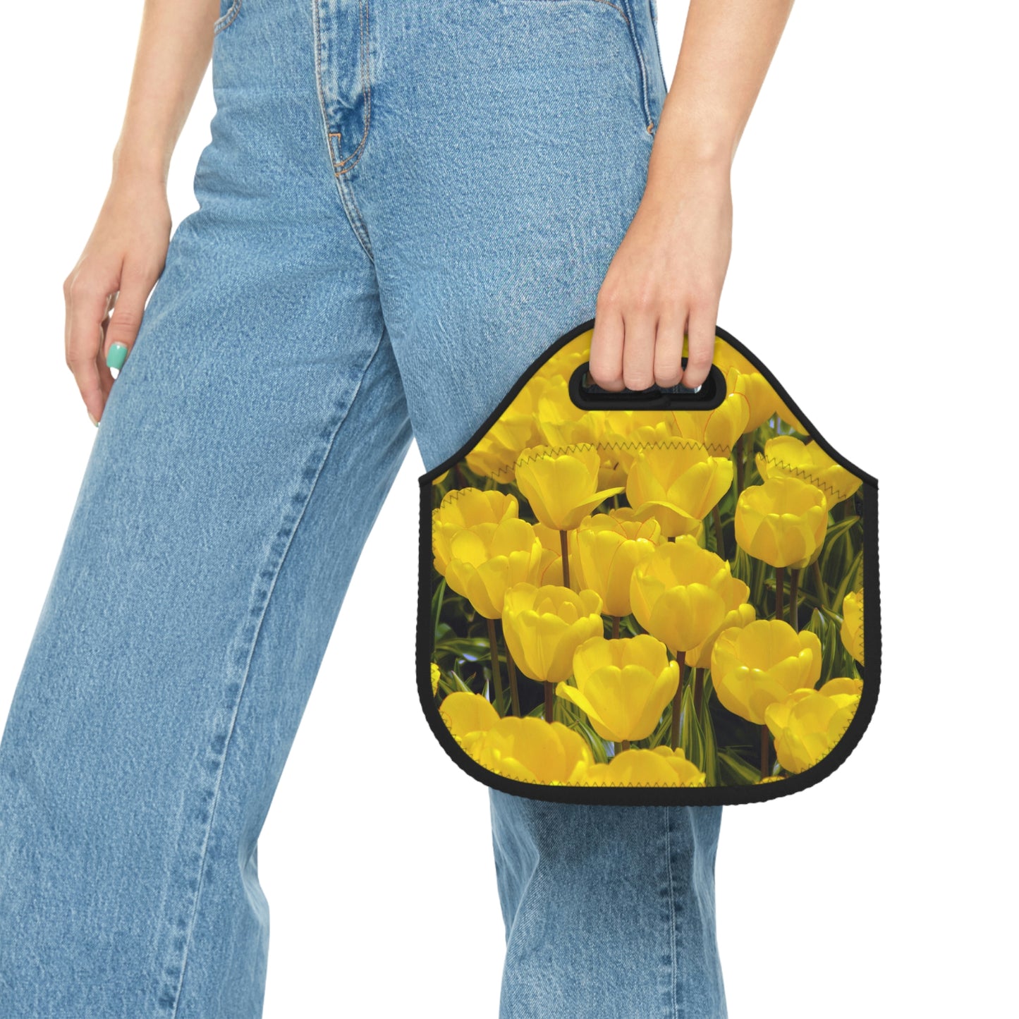 Flowers 23 Neoprene Lunch Bag