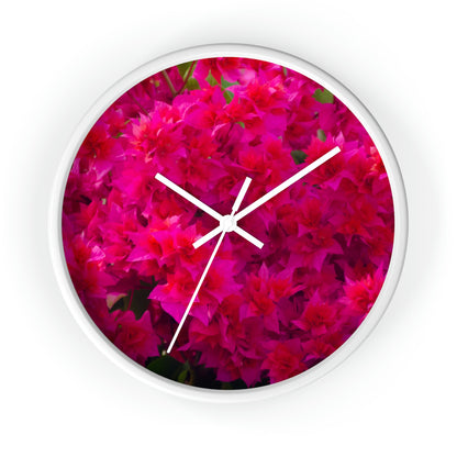 Flowers 27 Wall Clock