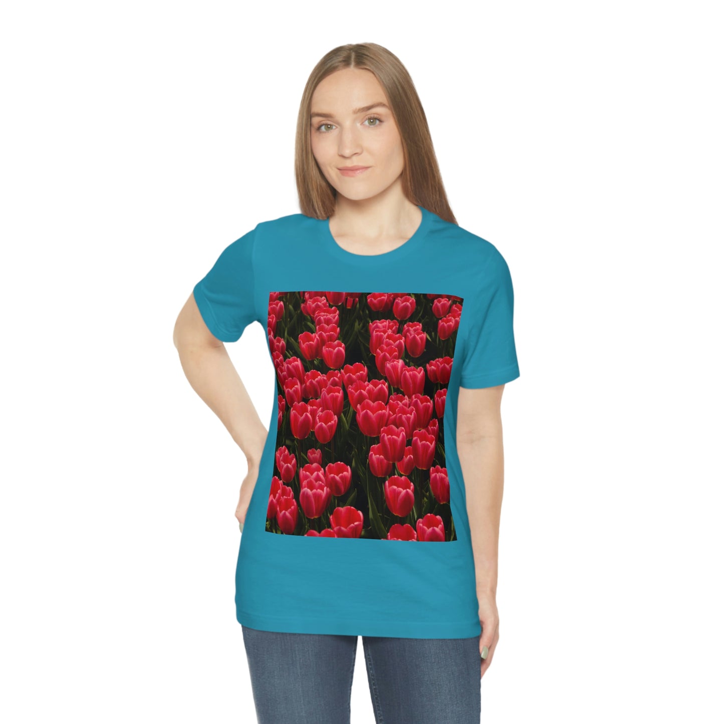 Flowers 24 Unisex Jersey Short Sleeve Tee