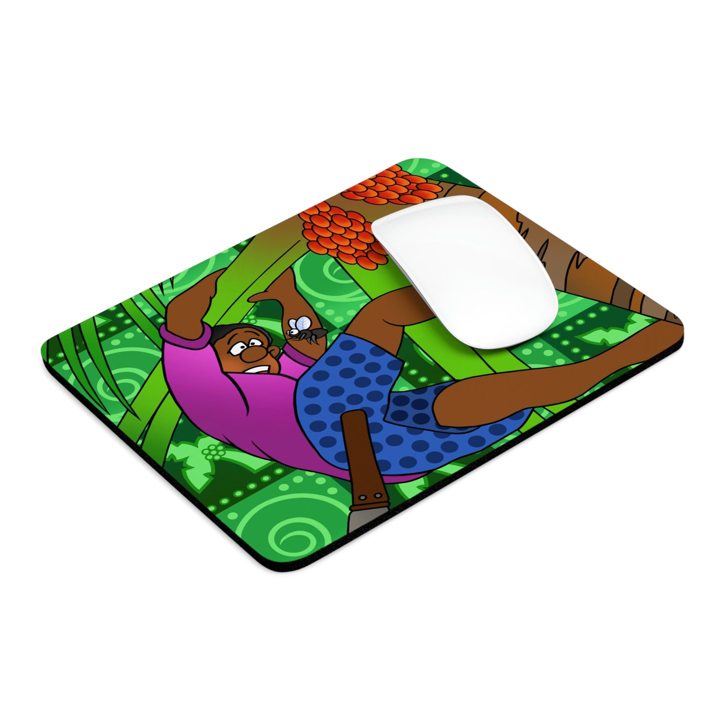 A Fowl Chain of Events! Mouse Pad