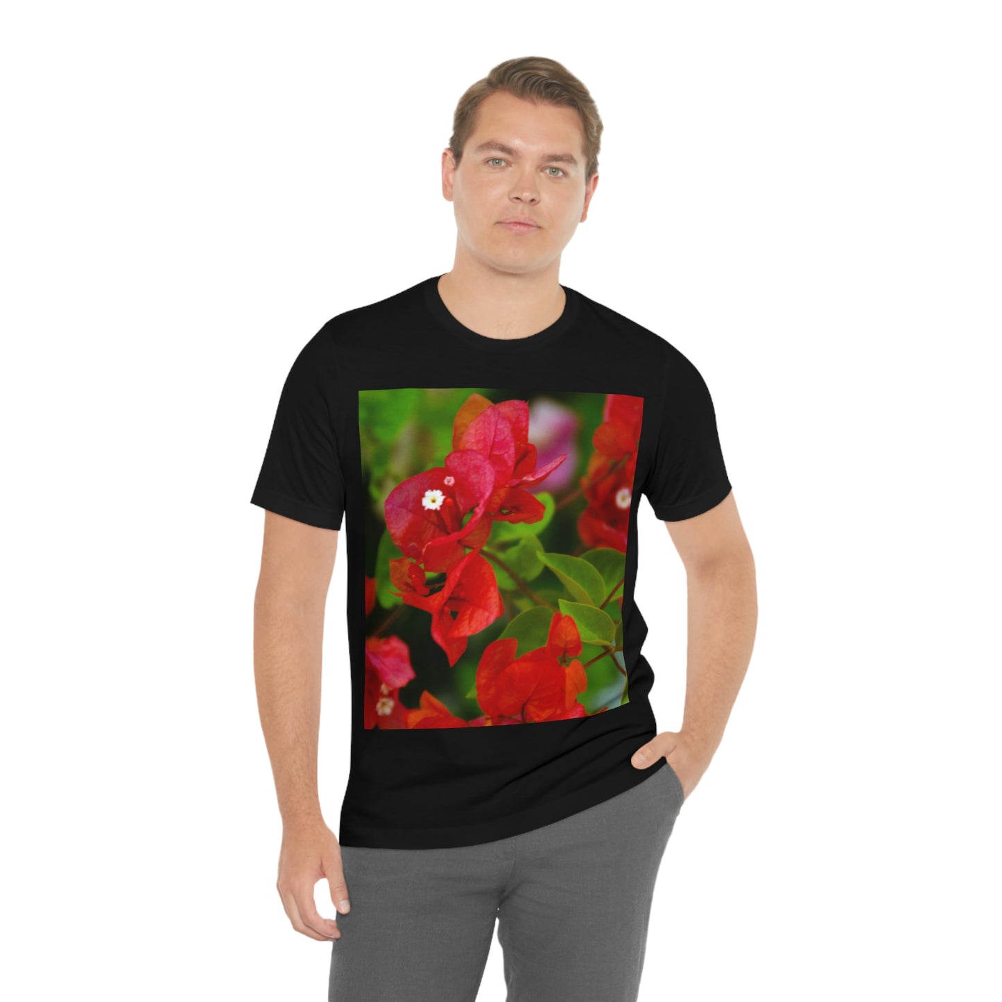 Flowers 28 Unisex Jersey Short Sleeve Tee