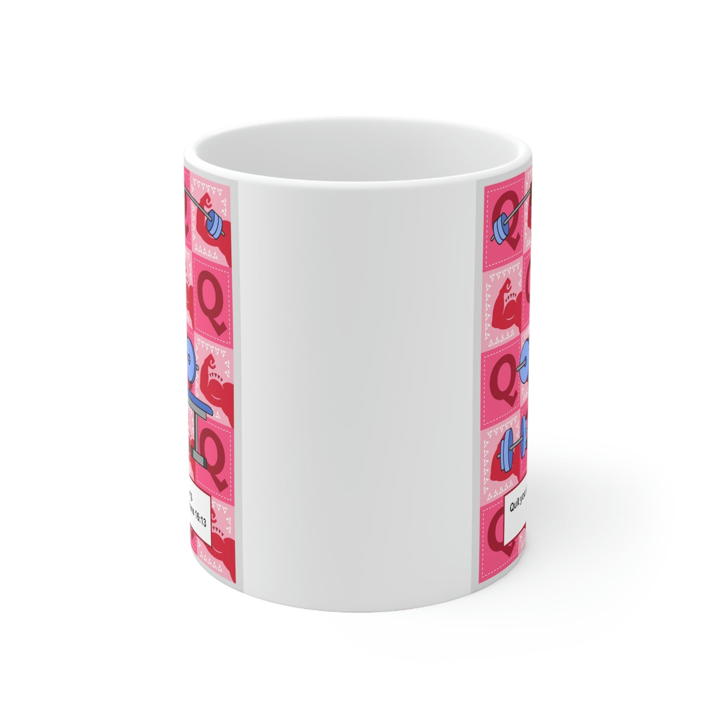 The Bible as Simple as ABC Q Ceramic Mug 11oz