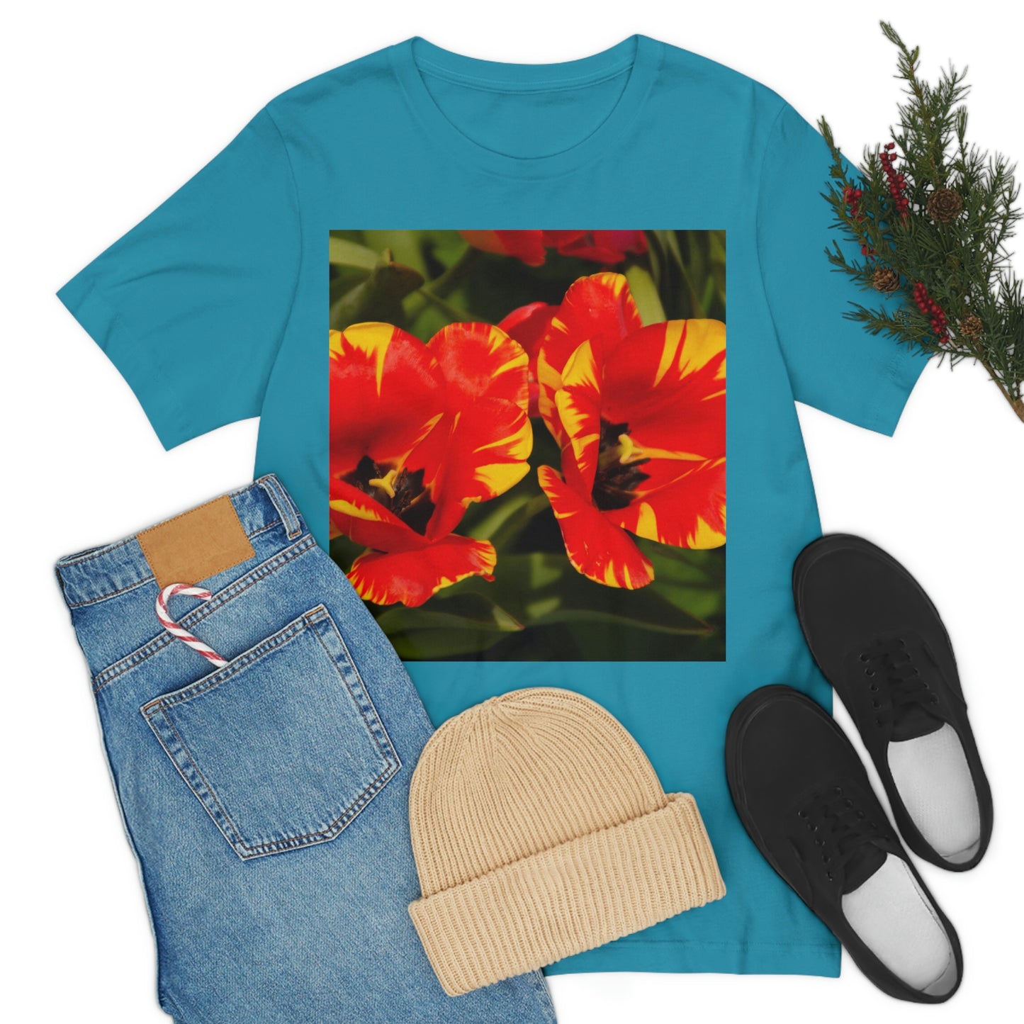 Flowers 12 Unisex Jersey Short Sleeve Tee
