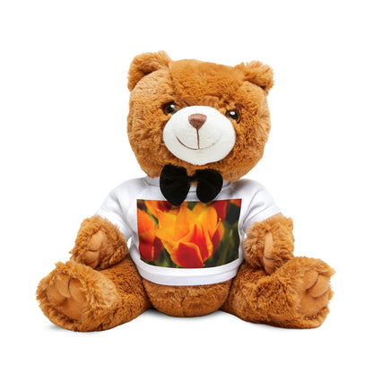 Flowers 12 Teddy Bear with T-Shirt