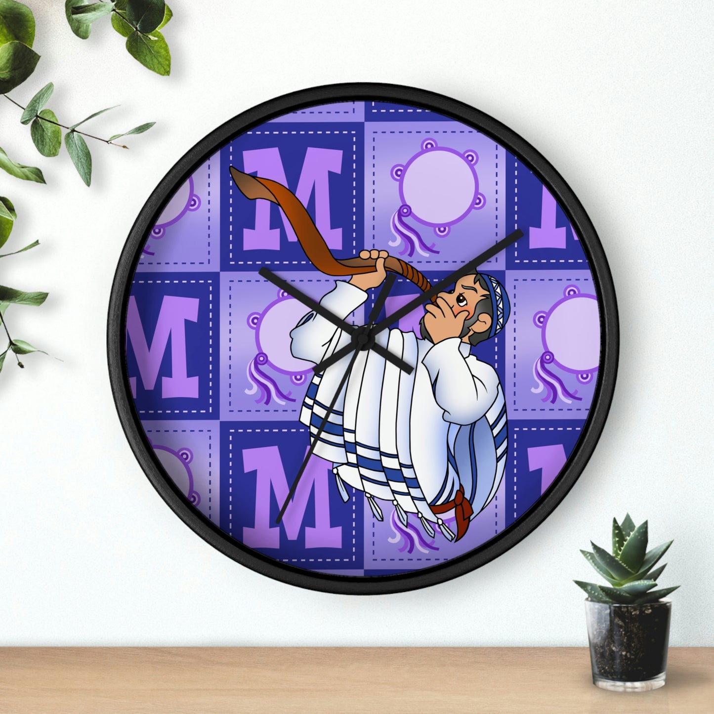 The Bible as Simple as ABC M Wall Clock