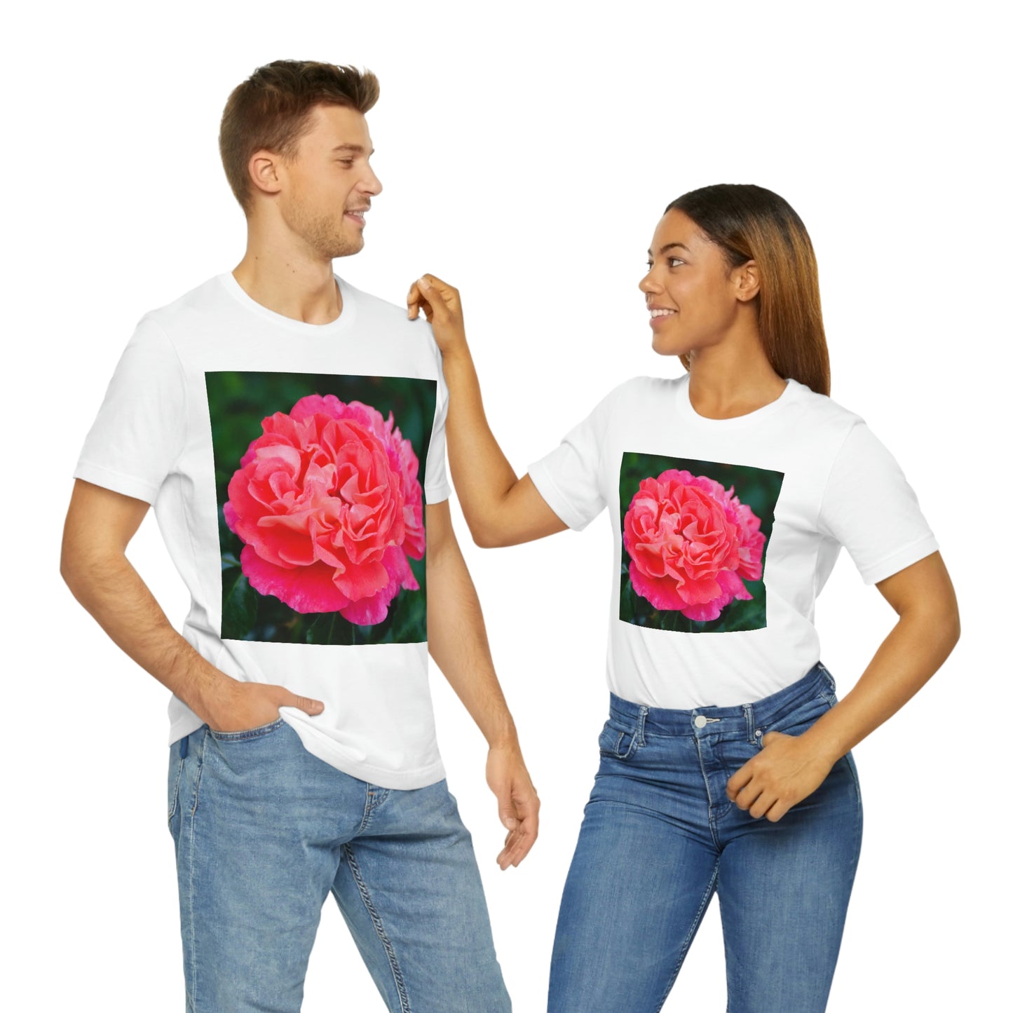 Flowers 08 Unisex Jersey Short Sleeve Tee