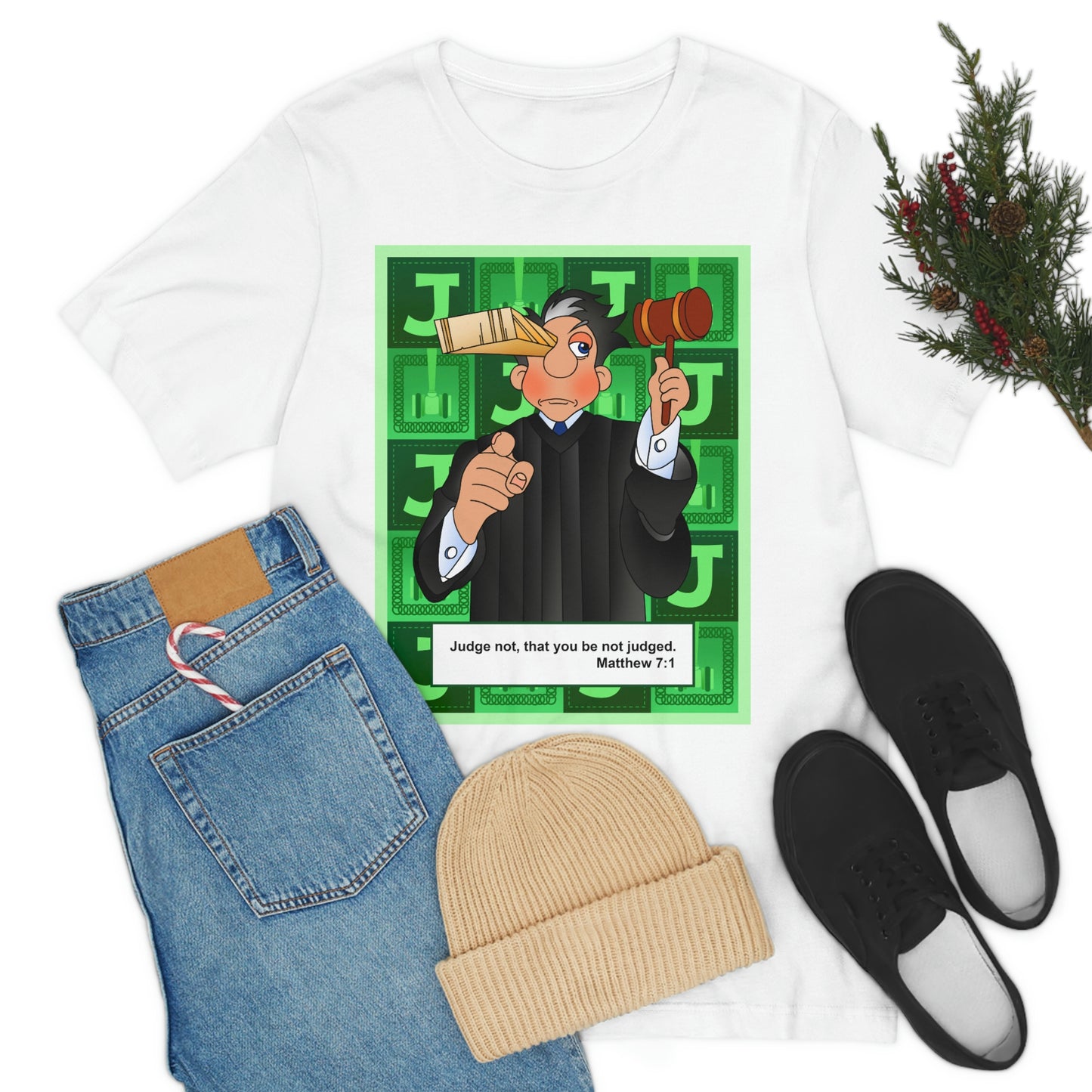 The Bible as Simple as ABC J Unisex Jersey Short Sleeve Tee
