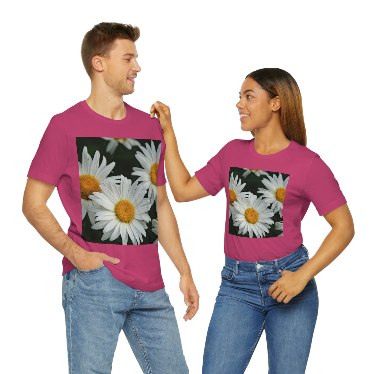 Flowers 01 Unisex Jersey Short Sleeve Tee