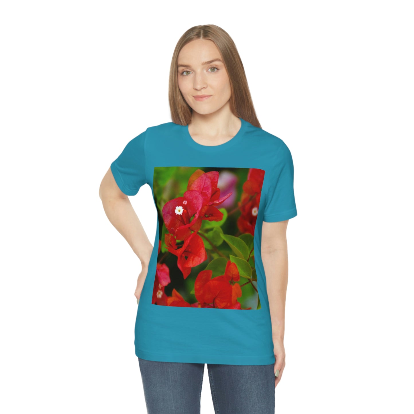 Flowers 28 Unisex Jersey Short Sleeve Tee