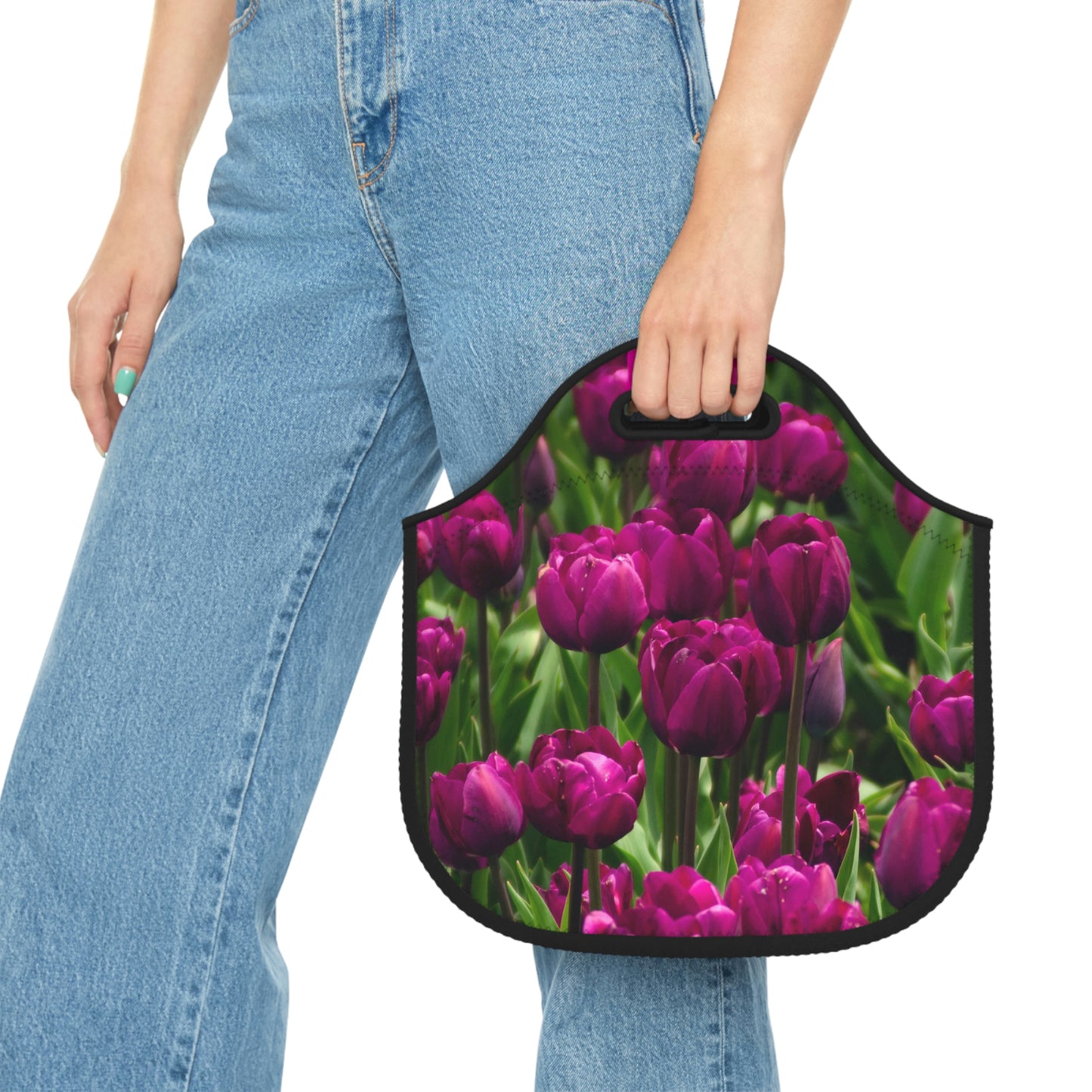 Flowers 20 Neoprene Lunch Bag