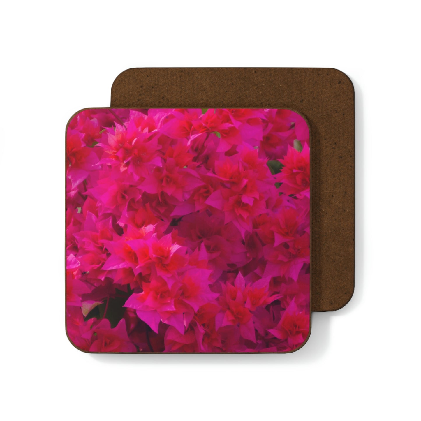 Flowers 27 Hardboard Back Coaster