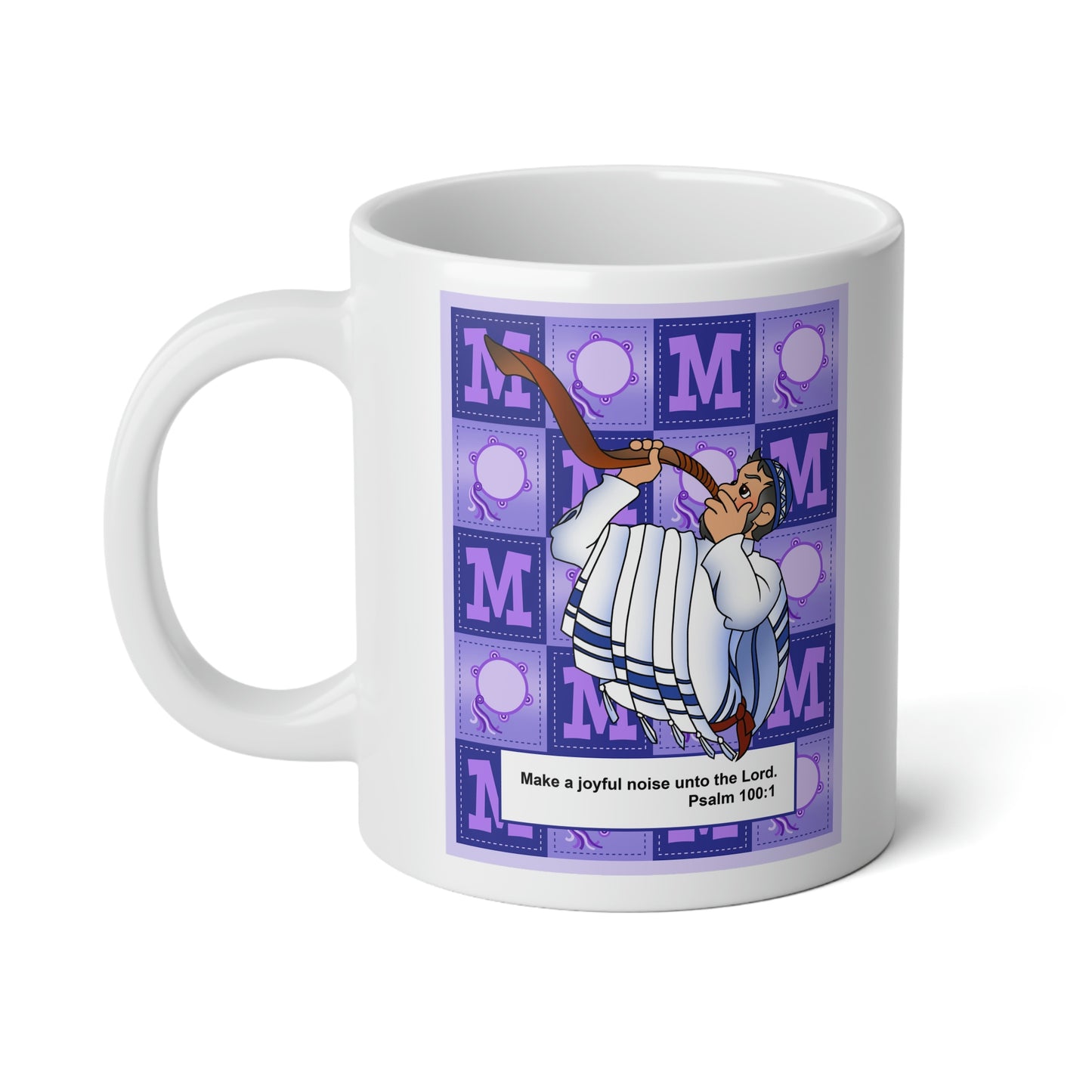 The Bible as Simple as ABC M Jumbo Mug, 20oz