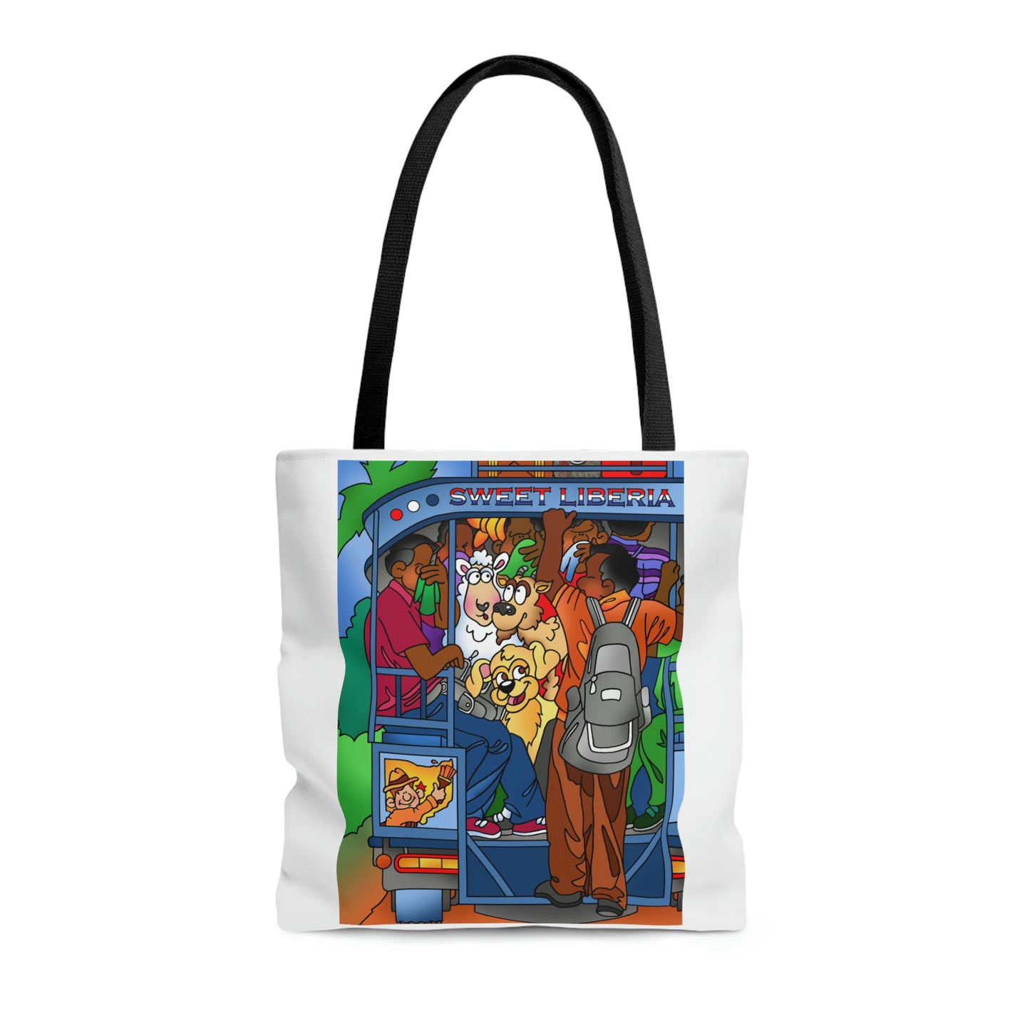 Once Upon West Africa! AOP Tote Bag