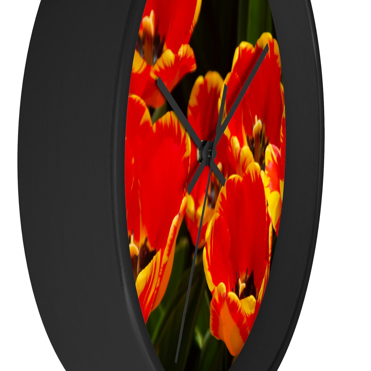 Flowers 19 Wall Clock