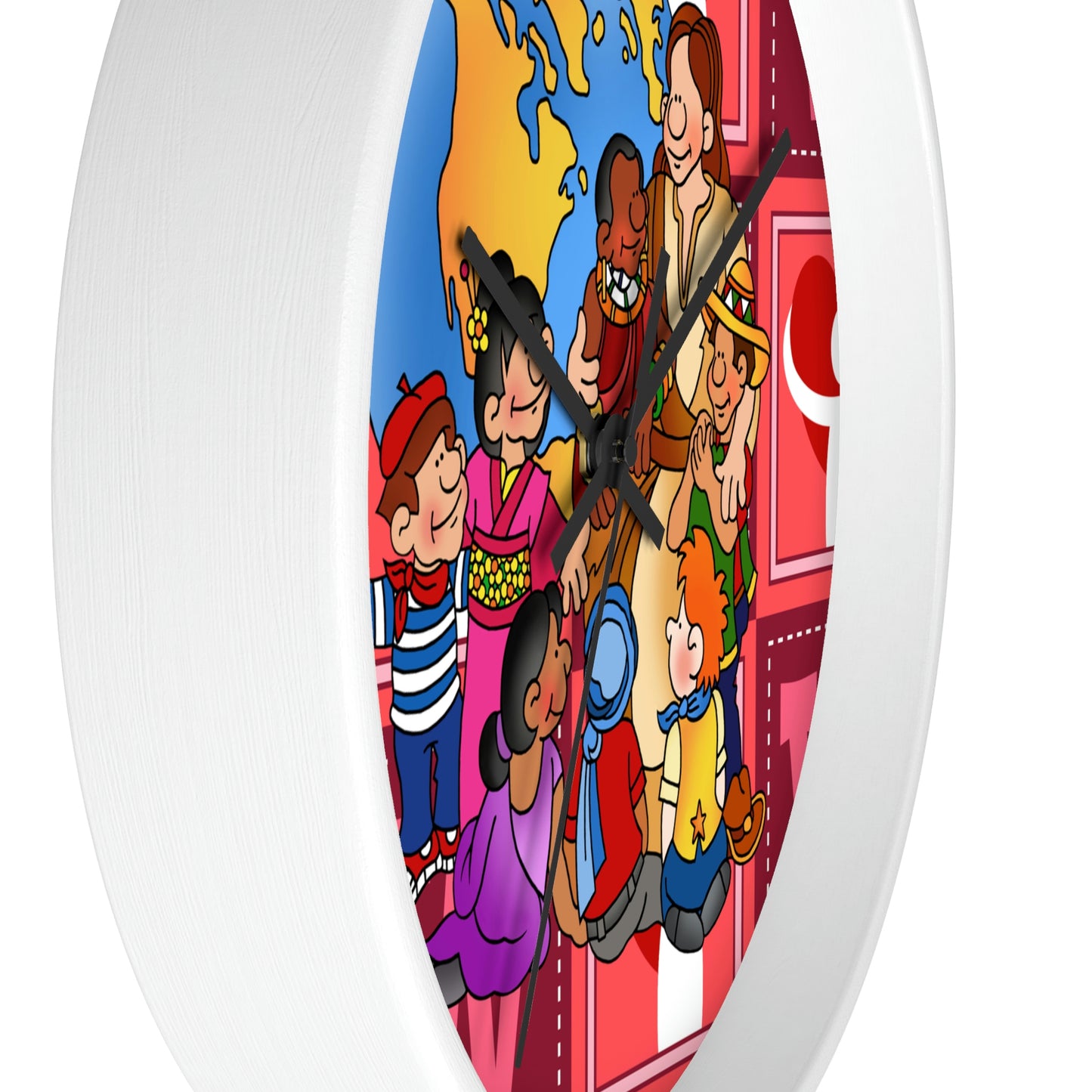 The Bible as Simple as ABC W Wall Clock