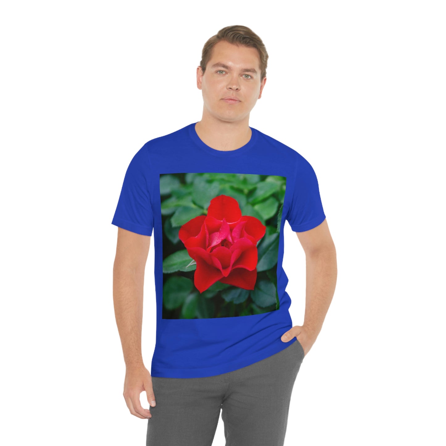 Flowers 07 Unisex Jersey Short Sleeve Tee