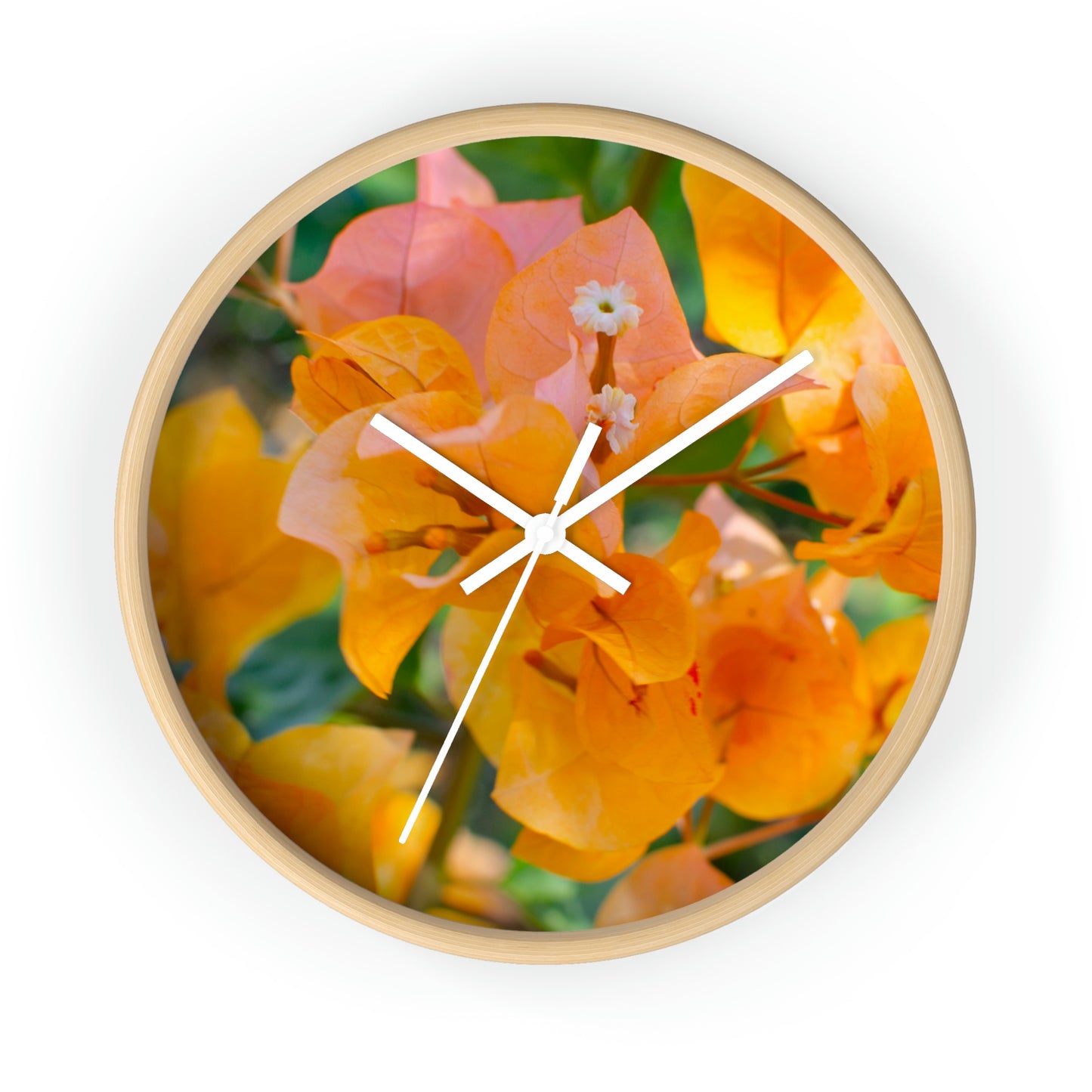 Flowers 29 Wall Clock