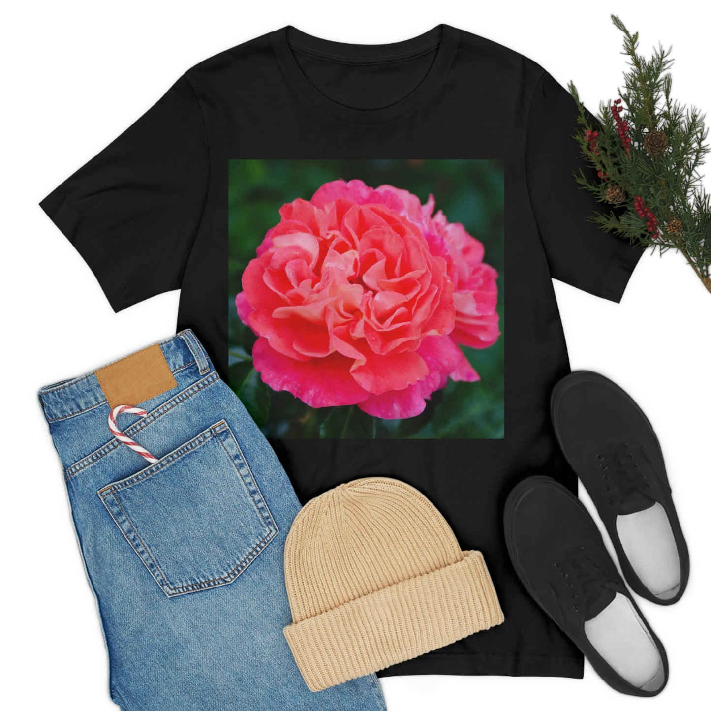 Flowers 08 Unisex Jersey Short Sleeve Tee