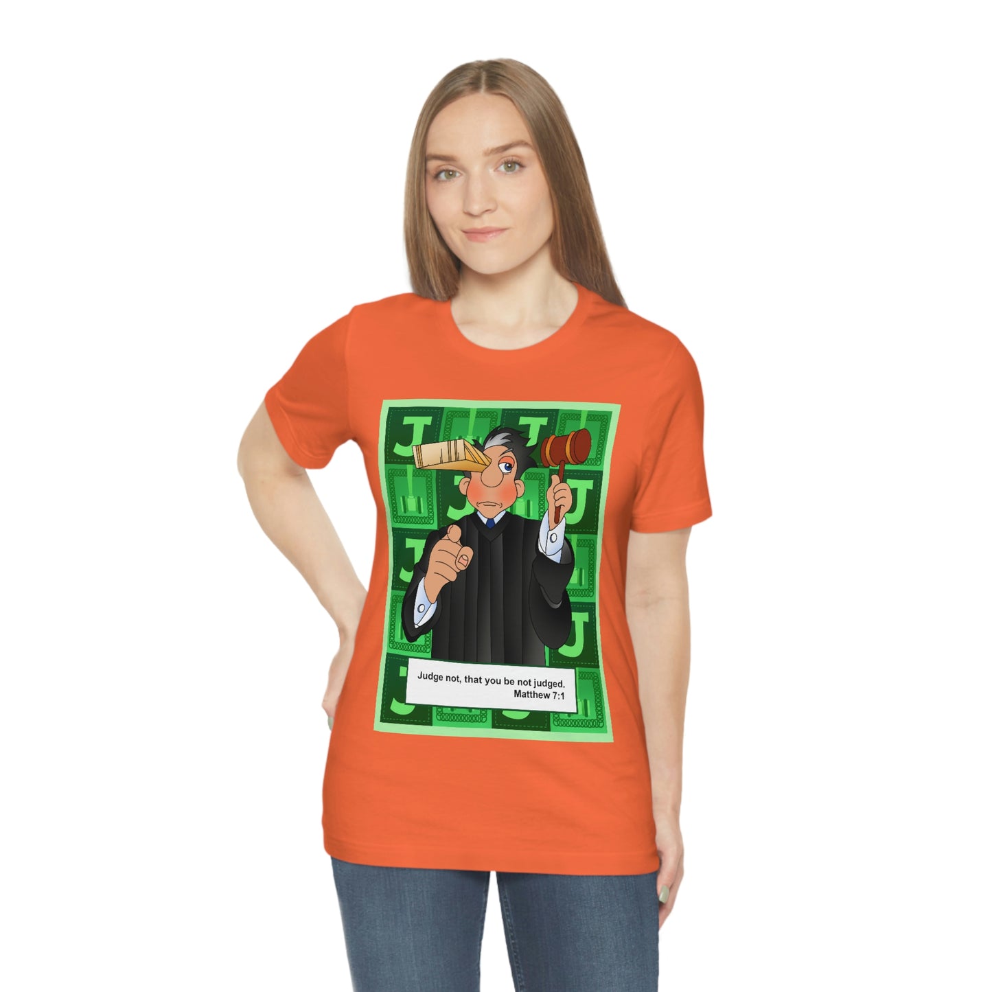 The Bible as Simple as ABC J Unisex Jersey Short Sleeve Tee