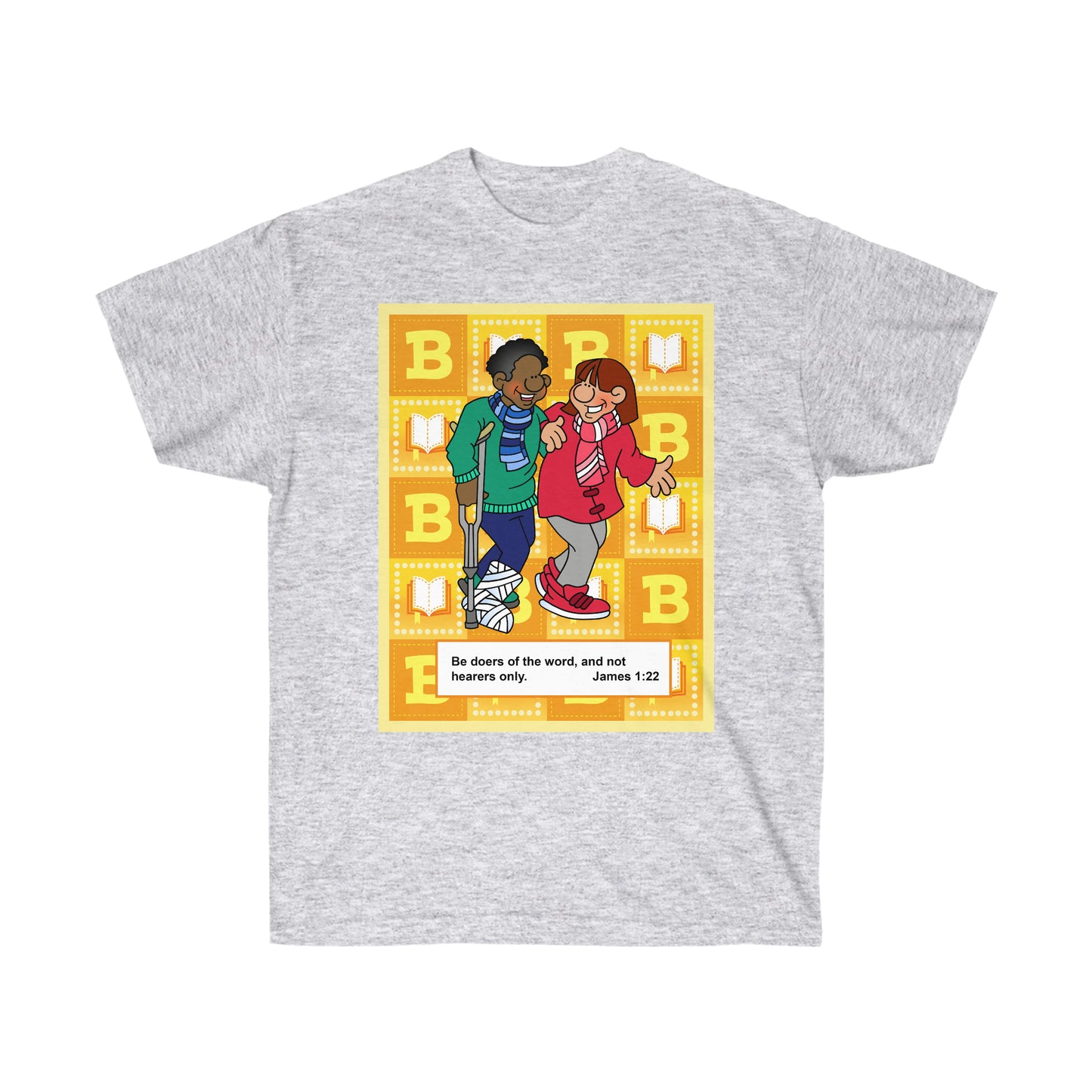 The Bible as Simple as ABC B Unisex Ultra Cotton Tee