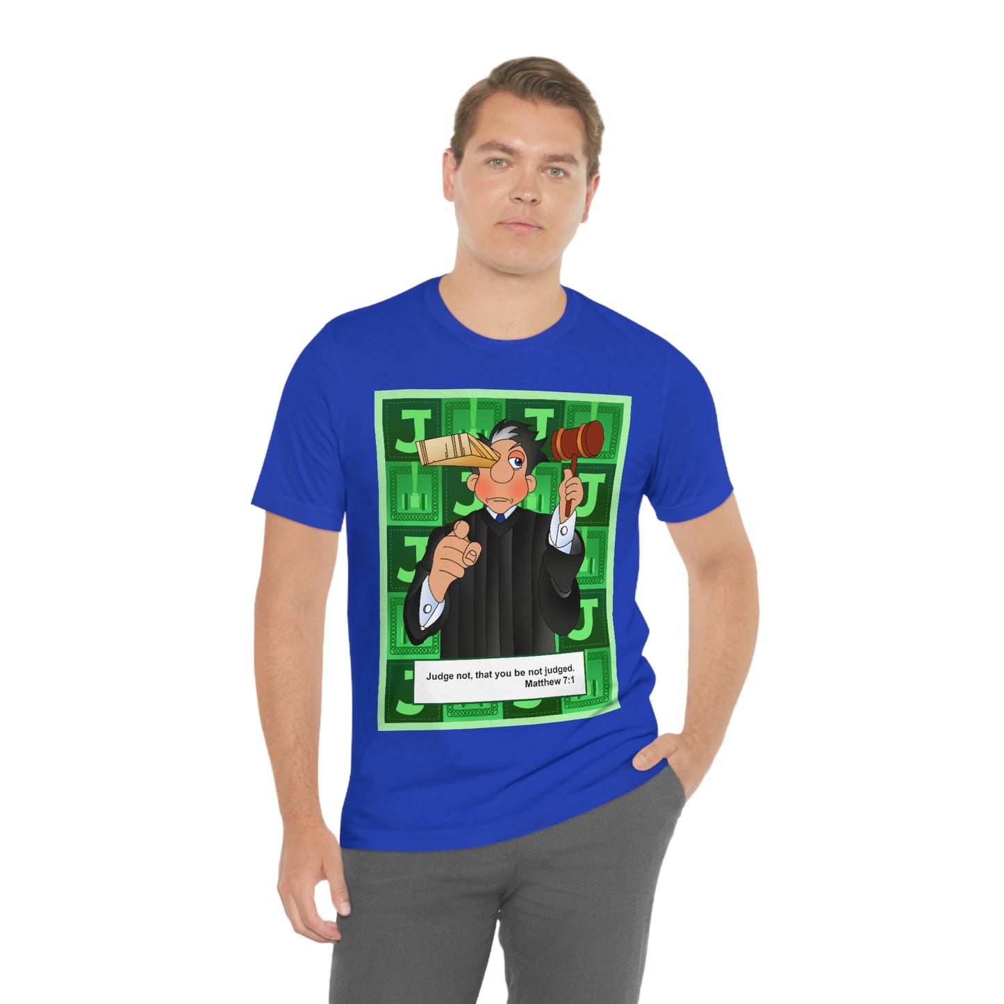 The Bible as Simple as ABC J Unisex Jersey Short Sleeve Tee