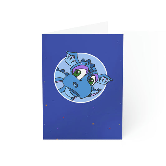 Triple Gratitude with Assorted Monsters! Greeting Cards (1, 10, 30, and 50pcs)