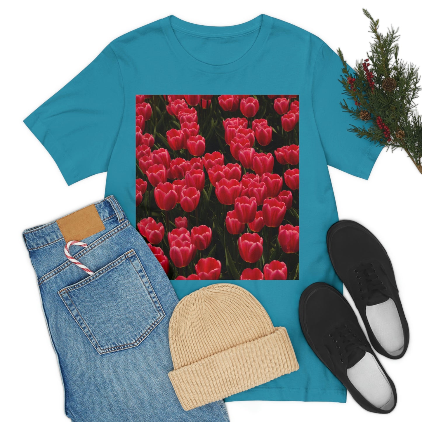 Flowers 24 Unisex Jersey Short Sleeve Tee