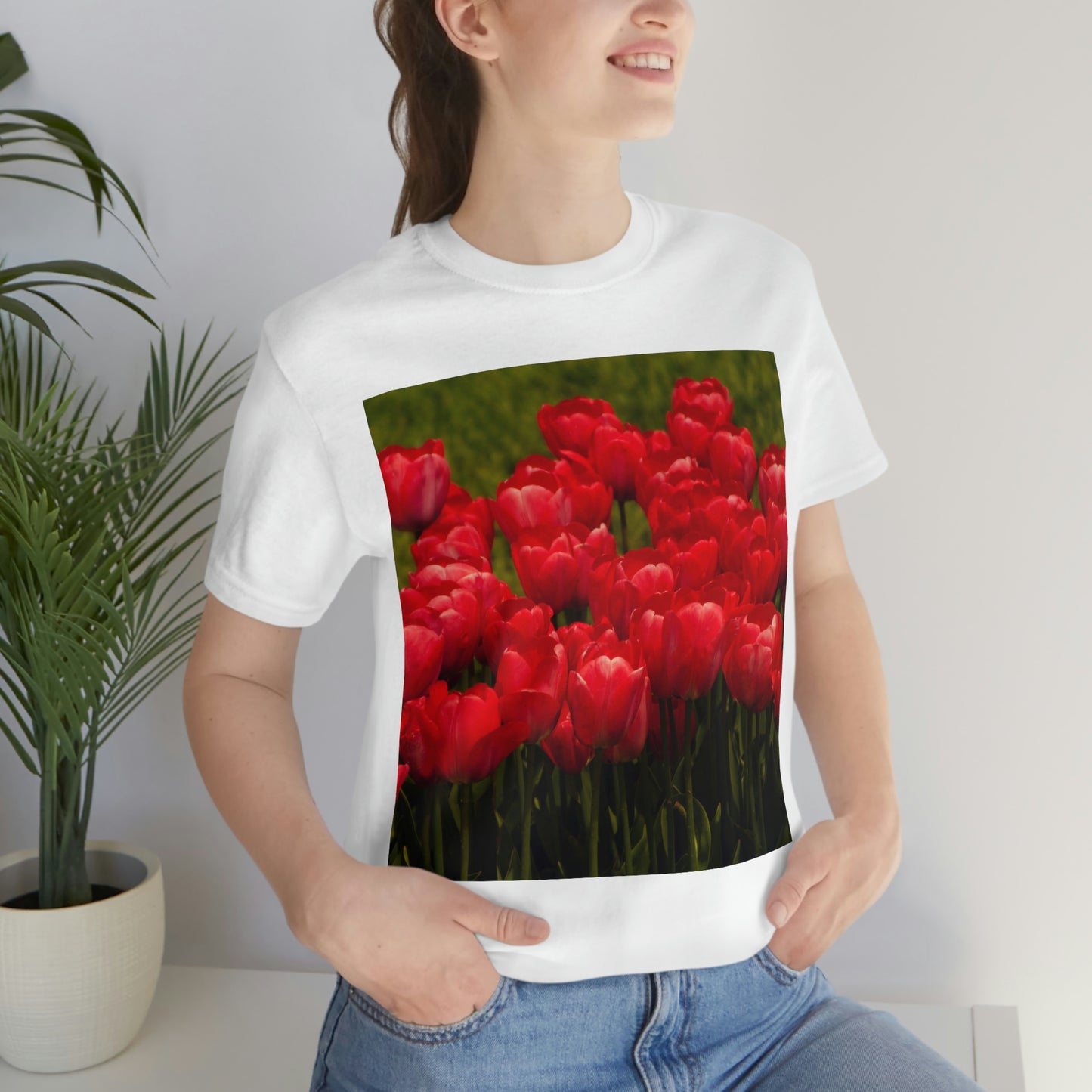 Flowers 22 Unisex Jersey Short Sleeve Tee