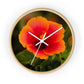 Flowers 31 Wall Clock